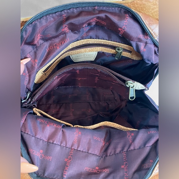 Anuschka Hand Pained Floral Shoulder Bag - Picture 7 of 7